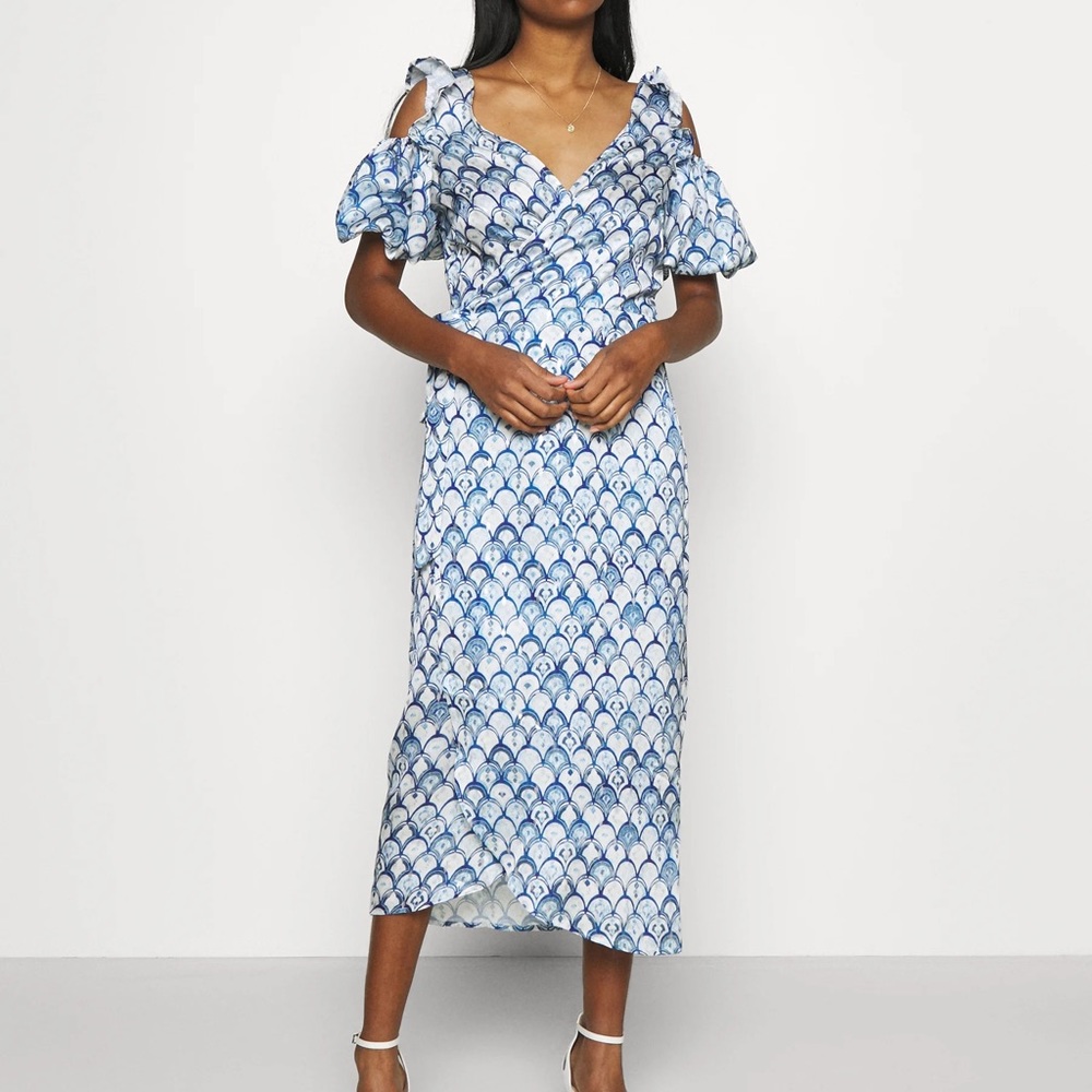 Never Fully Dressed Wrap Dress